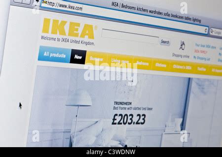 The Ikea website Stock Photo - Alamy