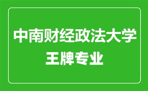 中南民族大学特色王牌专业有哪些