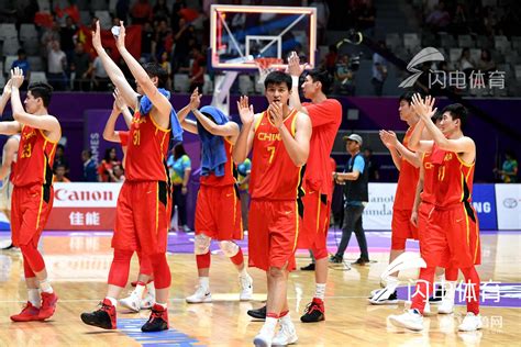 2018雅加达亚运会男篮半决赛：中国男篮红队86-63中国台北_篮球_体育_齐鲁网