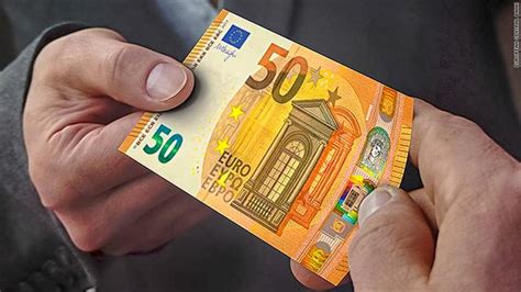 新版50欧元纸币亮相啦！高颜值高防伪系数！_财经_腾讯网
