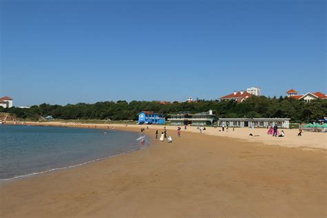 青岛第2海水浴场及八大关地区 高清图片下载_红动中国