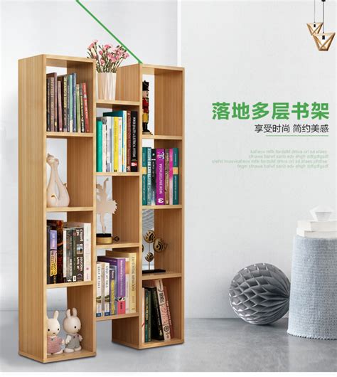 简易小书架款式图片,木工做的造型书架,简单书架的款式_大山谷图库