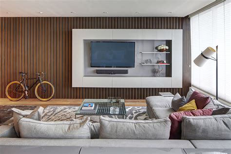 50个漂亮的客厅电视背景墙设计(3) - 设计之家