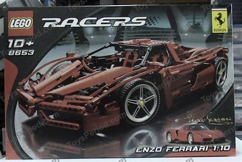LEGO 8653 Enzo Ferrari 1:10 Set Parts Inventory and Instructions - LEGO ...