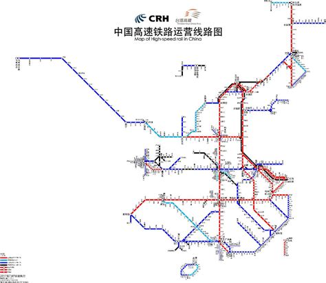 全国高铁地图图片