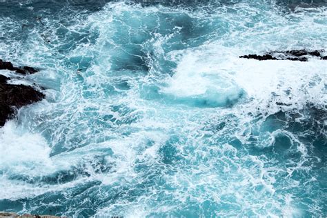世界海洋日手绘海浪图片素材免费下载 - 觅知网