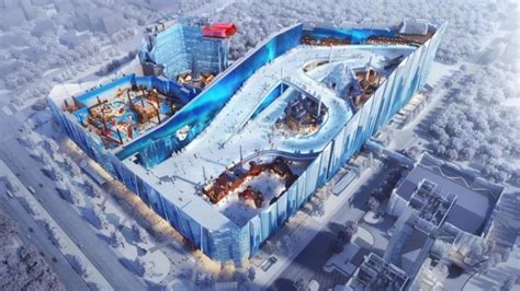 全球最大室内滑雪场明年在沪开业，设有近1200米真雪赛道_凤凰网视频_凤凰网