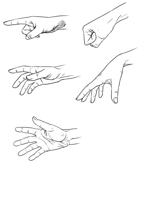 漫画手图片