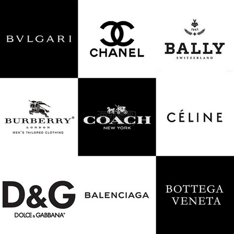 十大奢侈包包图标,认识奢侈品标志,奢侈品包包_大山谷图库