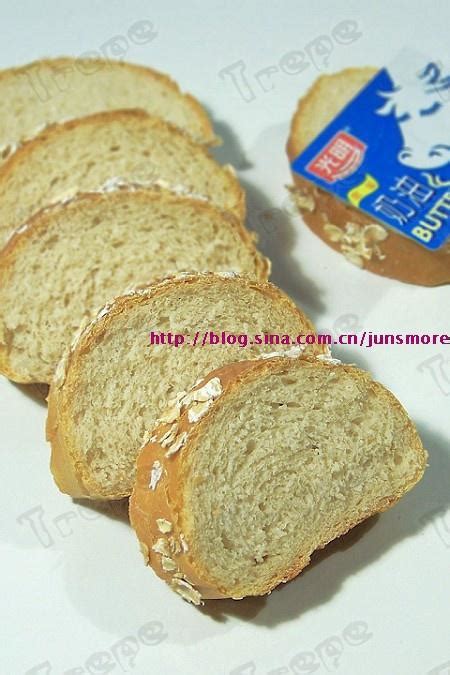 【健康美味的蜂蜜燕麦全麦面包的做法步骤图】米茶Lin_下厨房