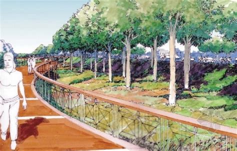 [河北]高品质ArtDeco风格集合公园居住区规划设计方案-居住区景观-筑龙园林景观论坛