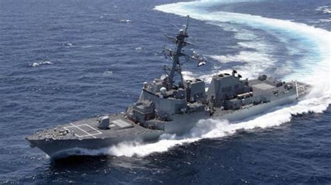 挑衅手段进一步升级，美国、加拿大军舰疑似联合穿越台湾海峡_凤凰网视频_凤凰网