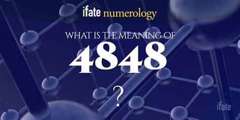 Angel Number 4848 Numerology Meaning