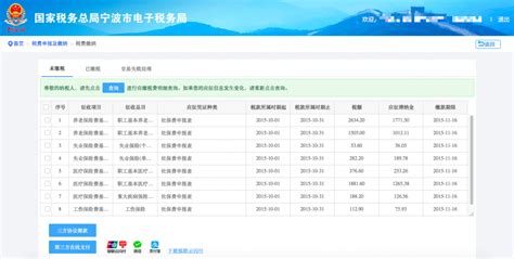 宁波市电子税务局重点税源补充信息采集表操作流程说明