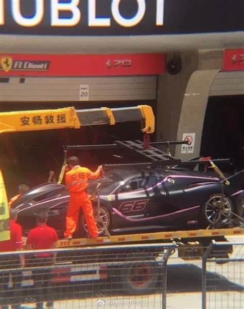 法拉利FXXK中国第一撞，车主才开了几十个小时_搜狐汽车_搜狐网