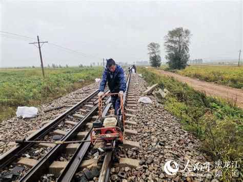 黑龙江省铁路集团嫩江公司对嫩黑线换轨大修 整治线路病害保运行安全 - 标件库