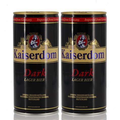 凯撒酒 德国啤酒Kaiserdom凯撒黑啤1000ml*2_凯撒啤酒【价格 图片 评论】_美酒价格网