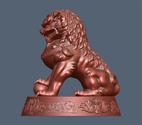 3D狮子设计图__3D作品_3D设计_设计图库_昵图网nipic.com