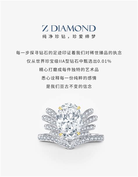 【培育】Z DIAMOND 18K白金钻石戒指 六爪雪花钻戒|全国Z DIAMOND旗舰店-中国婚博会官网