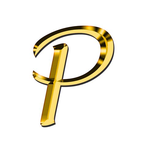 Illustration of P Alphabet By tigatelu | TheHungryJPEG