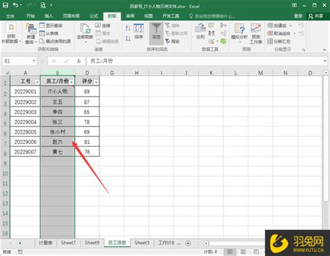 Excel姓名怎么按笔划顺序排列？Excel把姓名按笔划顺序排列的方法 - 羽兔网