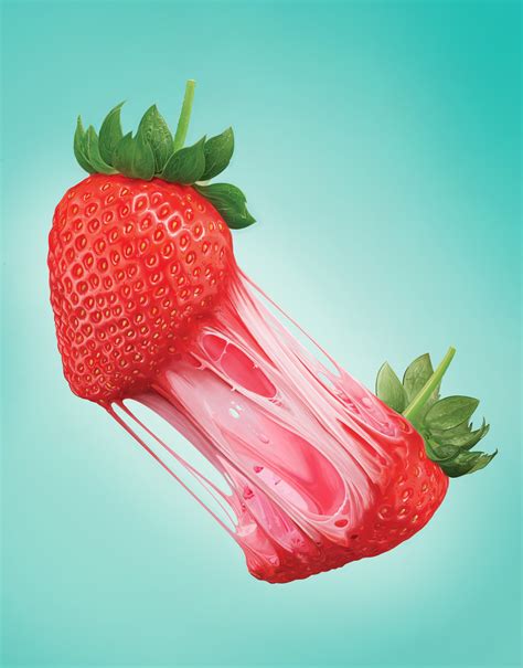 草莓~~~|插画|创作习作|HLooo - 原创作品 - 站酷 (ZCOOL)