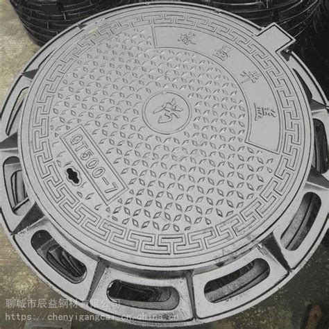 球墨铸铁井盖 700圆方形轻重型雨污水防沉降市政电力通讯 窨井盖-阿里巴巴