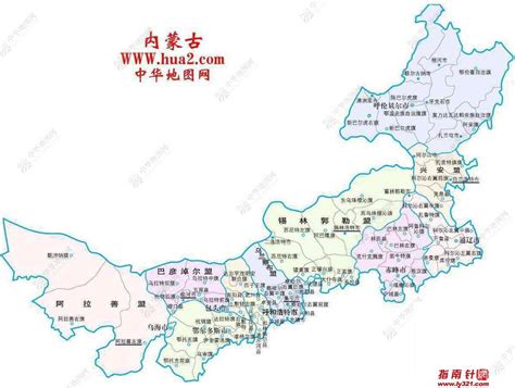 内蒙古地图包括各县,内蒙古地形图高清版,内蒙古铁路地图_大山谷图库