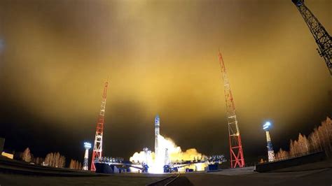 俄罗斯在普列谢茨克航天发射场……|俄罗斯|联盟-2.1v|运载火箭_新浪新闻