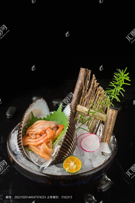 活赤贝刺身,中国菜系,食品餐饮,摄影素材,汇图网www.huitu.com