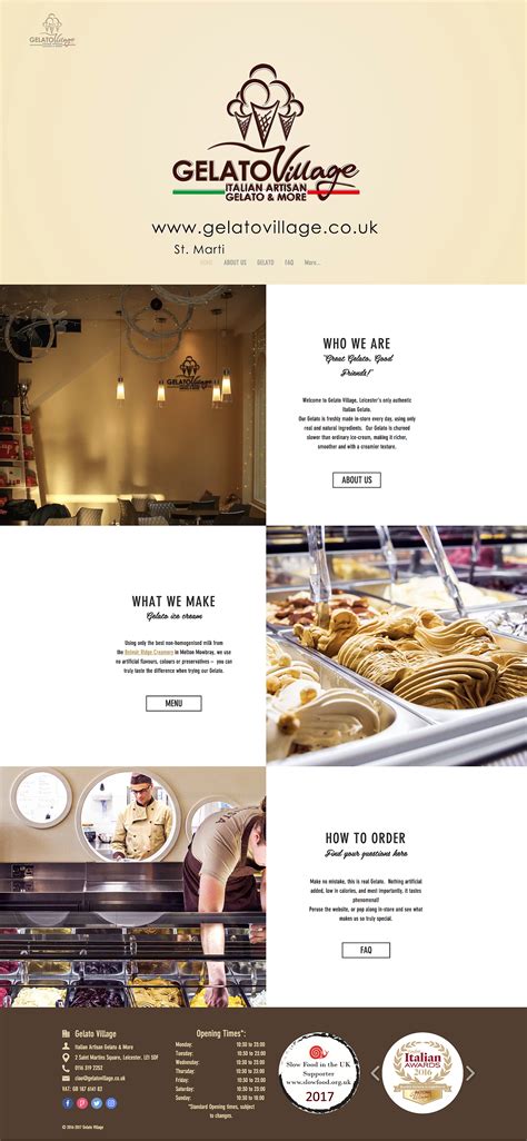 Gelato Village冰淇淋网站设计|网页|企业官网|Fairymother - 原创作品 - 站酷 (ZCOOL)