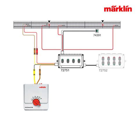 Märklin H0 - 74371/74391 - 1x track block signal, 7x Light block signal ...