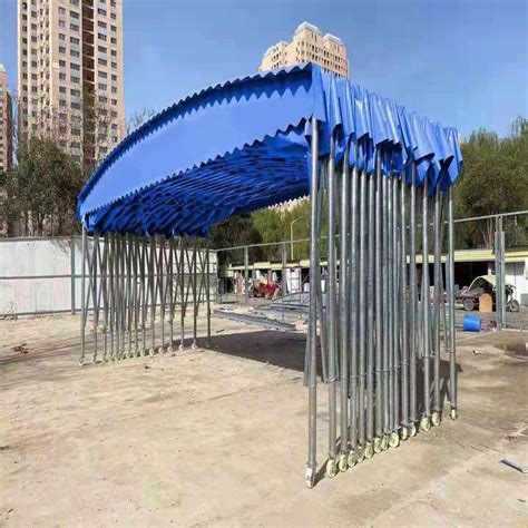 遮阳棚雨推拉棚-产品中心-杭州鑫雨膜结构工程有限公司