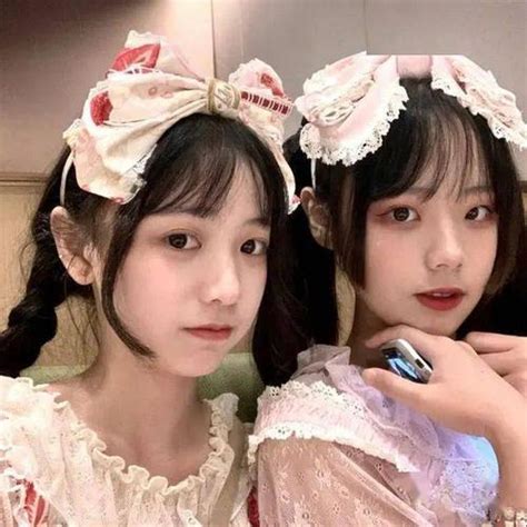真人闺蜜头像/姐妹头像图片