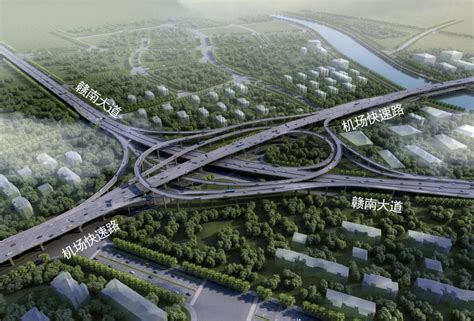 江西赣州：立体快速路建设如火如荼【5】--图片频道--人民网