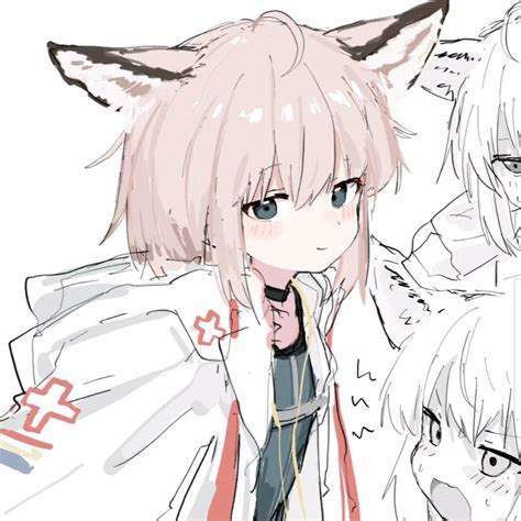 猫耳女生动漫萌头像古风