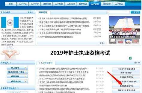 中国卫生人才网官网登录入口