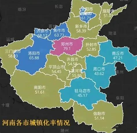 河南城市排名，郑州一线、7城名列三线
