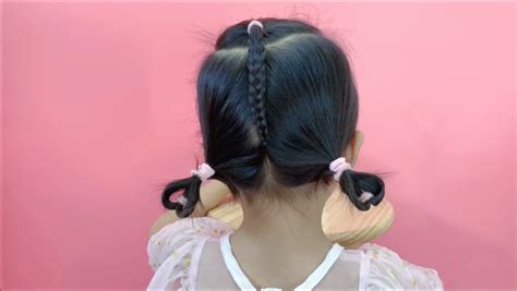 7岁小女孩编发简单又好看 俏皮可爱小女孩编发发型_儿童发型 - 美发站