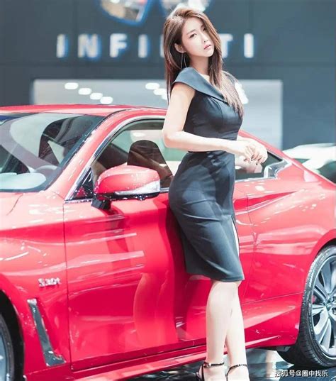 韩国顶级车模，貌若天仙身材更是性感迷人，成为车展最美风景线 | 乐惠车
