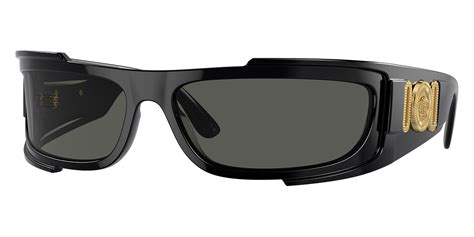 Versace™ VE4361 536087 53 Black Sunglasses