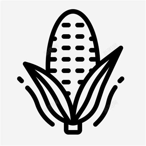玉米食物有机图标 UI图标 设计图片 免费下载 页面网页 平面电商 创意素材
