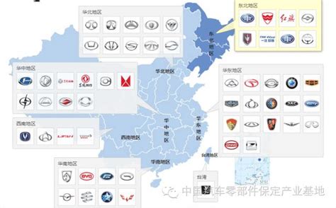 中国汽车品牌分布图解-新浪汽车