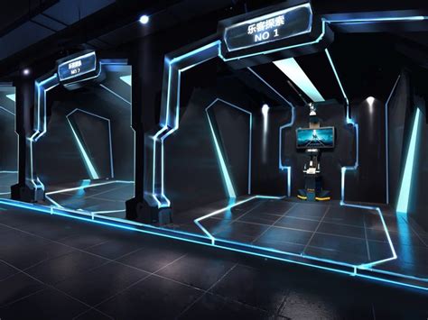 VR 游戏 展厅设计图__展示模型_3D设计_设计图库_昵图网nipic.com