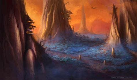魔兽世界6.0德拉诺之王概念设计原画-第21页-游戏频道-ZOL中关村在线