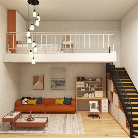 46平现代风格单身公寓