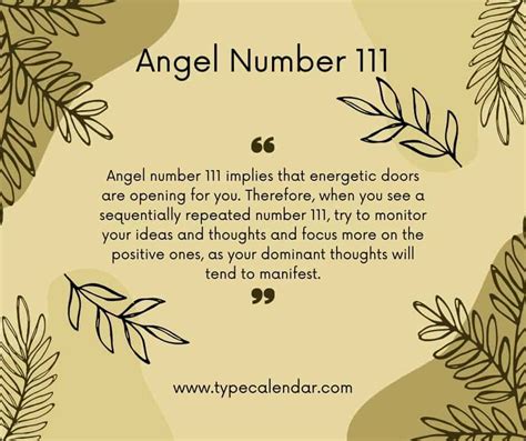 Angel Number 111 Meaning & Symbolism - Astrology Season