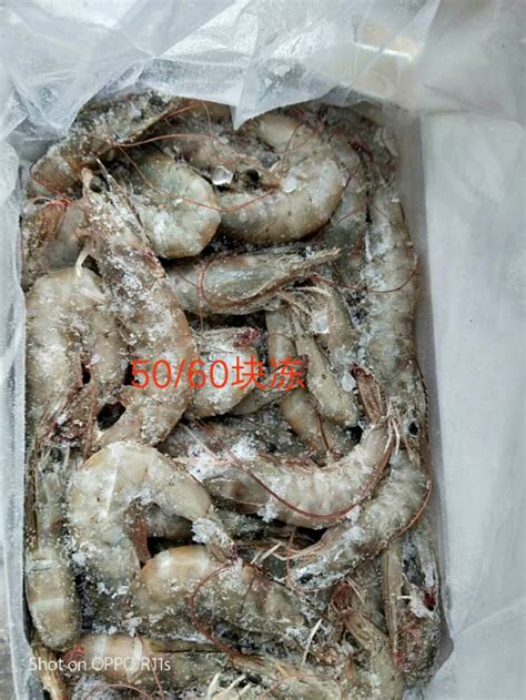 虾类-厄瓜多尔白虾40/50 野生大白虾3.6斤 新鲜冷冻海鲜大虾水产-虾类尽在...