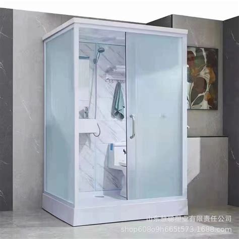 新世爵 整体浴室 淋浴房小户型卫生间一体式卫浴洗澡玻璃隔断家用-淘宝网