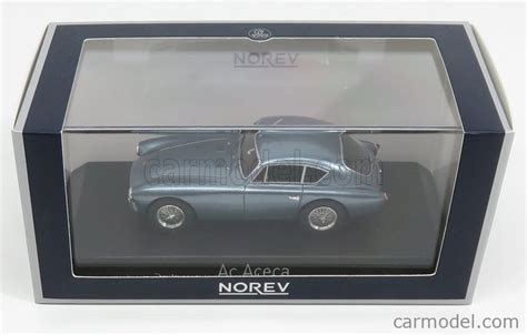 NOREV 270357 Scale 1/43 | AC ARECA COUPE 1957 GREY BLUE MET